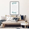 thumbnail image 4 of Romans 8 38-39 Bible Verse Wall Art Botanical Scripture Sign Printable for Christian Home Decor Baptism Gift Poster Decoration Hanging, 4 of 6