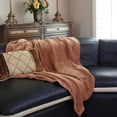 thumbnail image 2 of Safus Solid Fleece Blanket Plush Throw 50\" X 60\" - Gray, 2 of 9