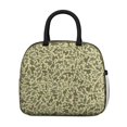 thumbnail image 5 of Insulated Lunch Bag for Women, Floral Print Oxford Fabric Lunch Box, Leakproof Thermal Cooler Tote for Work, School & Picnic, Camo, Camouflage Print, 5 of 5