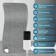 thumbnail image 4 of Heating Pad for Back Electric Heating Pad for Period Cramps Shoulder Pain Relief 10Heating Levels 4Gears Timing EU Plug, 4 of 5