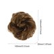 thumbnail image 2 of Pieza de pelo de moño desordenado, moño de pelo desordenado, piezas de pelo de moño sintético rizado Natural para mujeres, 2 of 6