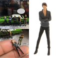 thumbnail image 2 of 1:64 Model Miniature Figure People Street Building Layout For Matchbox/fire Wheel/siku - Black-a, 2 of 5
