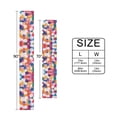 thumbnail image 6 of Yayeee Table Runner 70 inches Long Home Kitchen Dinning Party Decoration, White Colorful Circles, 6 of 7