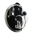 thumbnail image 1 of Colgante redondo de acrílico, soporte de acrílico, pintura colgante de acrílico creativa para bricolaje, decoración de personalidad, patrón de estrellas y luna, 1 of 5