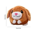 thumbnail image 2 of USB Rechargeable Dog Plush Toy Singing Talking Interactive Bouncing Jump Ball Pets Supplies, 2 of 7