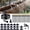66Ft, variant on 360? Adjustable Drip Irrigation System - Compatible 1/4" Irrigation System, 33FT Garden Watering Atomizing System with 10 count Nozzles, Greenhouse Accessories for Yard, Lawn, , Garden (33Ft)