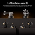 thumbnail image 2 of Neewer GP-23 6-in-1 Action Camera Mount - Magnetic Quick Release w/1/4" Thread for GoPro/DJI/Insta360, 2 of 8