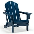 thumbnail image 2 of Westin Outdoor Braxton Folding Plastic Adirondack Chair (Set of 2), Navy Blue, 2 of 14