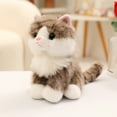 thumbnail image 7 of Black Cat Plush Doll-Realistic Stuffed Kitten Plush Toy Cute Soft Cat Surprise Pillow Birthday Gift, 7 of 7