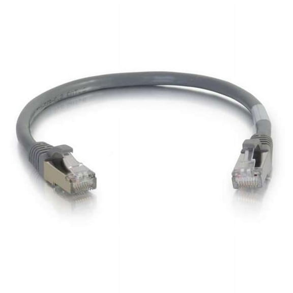 Cables To Go 00642 5 ft. Cat6a Snagless Shielded-STP Ethernet Network Patch Cable - Gray