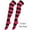 Pink, variant on Uqiangy Thick Thigh High Socks Thigh High Extra Long Thigh High Socks Thigh High Stockings Thigh High Compression Socks Women Striped Tights Women Yellow