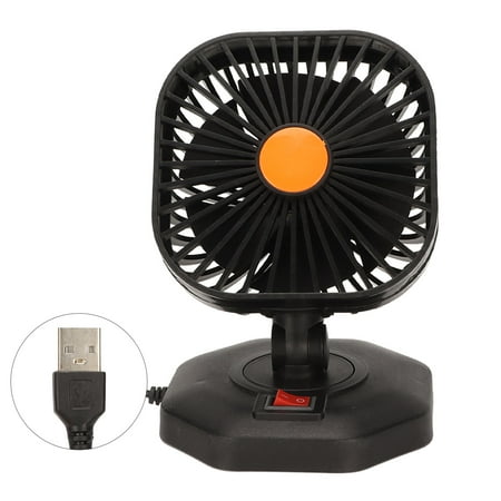 

Car Cooling Fan Small Desk Fan Quiet Operation USB Power Supply For Indoor For Office