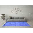 thumbnail image 3 of Ahgly Company Indoor Rectangle Persian Blue Bohemian Area Rugs, 2' x 3', 3 of 4