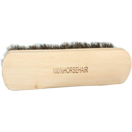 

Southwit Hair Brush Leather Shoes Brush Leather Brush Horse Hair Professional Processed
