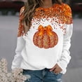 thumbnail image 4 of Odbmxy Sweatshirts for Women Long Sleeve Halloween Fall Winter Casual Graphic Crew Neck Pullover Vacation Shirts for Women, 4 of 6