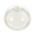 thumbnail image 1 of Ceramic Plate with Glass Lid White for Home Kitchen Use 1 Set 8.06x8.06x6.09in, 1 of 8