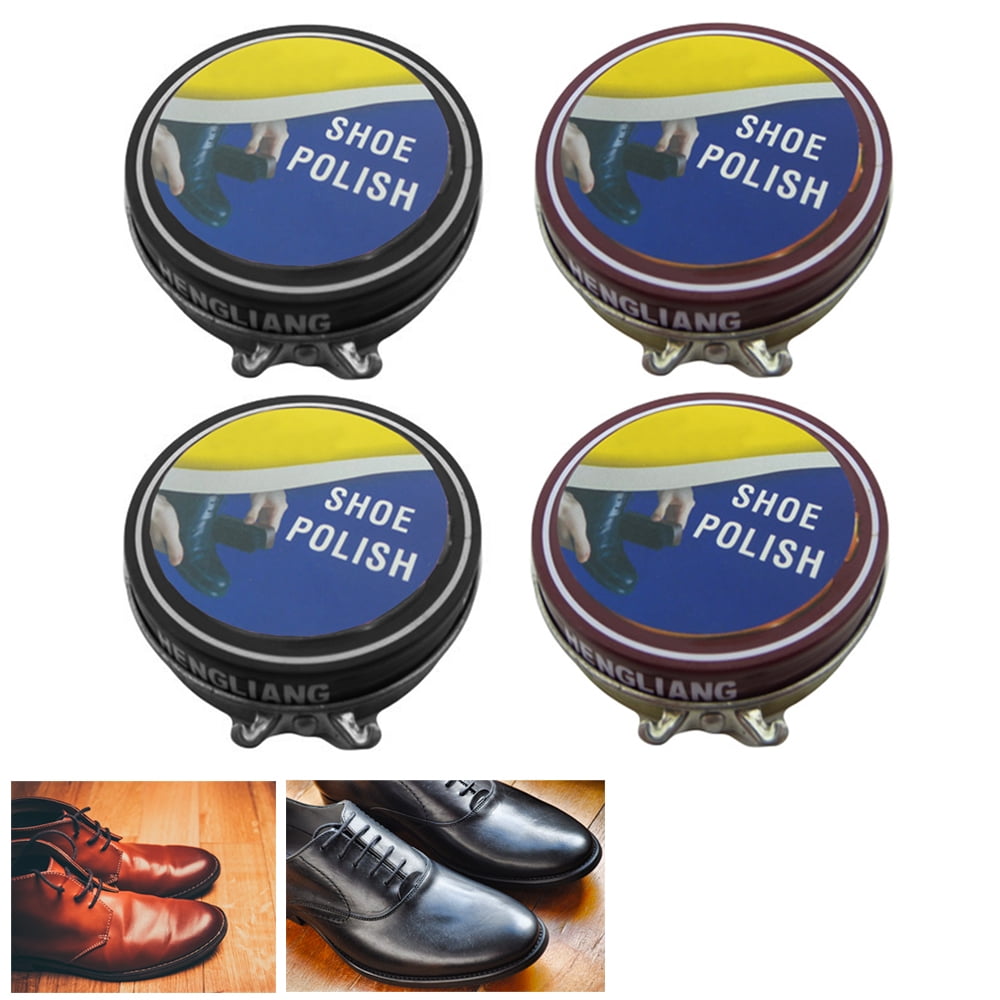 shoe polish on leather purse