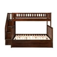 thumbnail image 3 of Woodland Staircase Bunk Bed Twin over Full in Multiple Colors and Configurations, 3 of 7