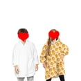 thumbnail image 3 of goowrom Pyjama pour Enfants Couverture Animale Réversible à Capuche Tenue d'Intérieur, 3 of 9