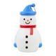thumbnail image 2 of Decoración navideña colgante de muñeco de nieve con LED | Adorno festivo multicolor de plástico con lazo | 2,95x4,72 pulgadas | Decoración de mesa o chimenea | 1 Pack, 2 of 6