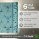 thumbnail image 2 of Esterilla de yoga Gaiam Premium con estampado de 6 mm, reversible, extra gruesa, 2 of 3