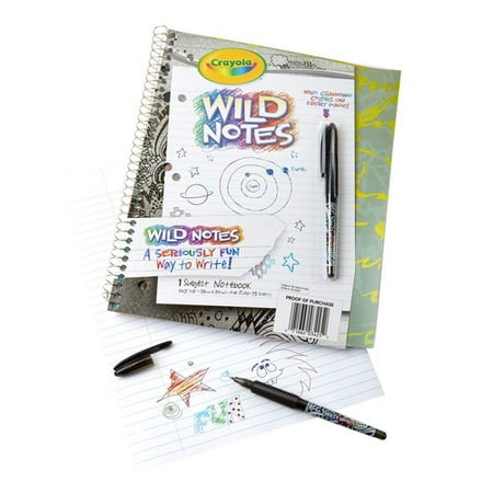 Crayola Wild Notes Notebook