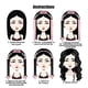 thumbnail image 3 of Rodillo De Pelo Sin Calor, Varilla Para Rizar, Diadema Para Mujer, Rizador De Pelo Sin Calor Para Cabello Largo Vogacara CE008918-01, 3 of 6
