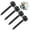 Black, variant on Rupoun 4 Sets Guitar Neck Joint Bushing Metal Ferrule Bolt with Screw Accessory for Electric Bass Silver Replacement Parts