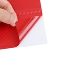 thumbnail image 4 of Unique Bargains Car Wrap Vinyl Film Sticker 5ft x 1ft Carbon Fiber Pattern Self-Adhesive Red, 4 of 4