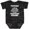 thumbnail image 3 of Inktastic Future Triathlon Champ Run Swim Boys or Girls Baby Bodysuit, 3 of 5