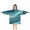 Blue And Gold, variant on Blue and Gold Marble Shimmer Waves Pattern Blanket Hoodies for Kids 6-13YR Oversize Wearable Blanket Hoodies for Boys Girls Teens