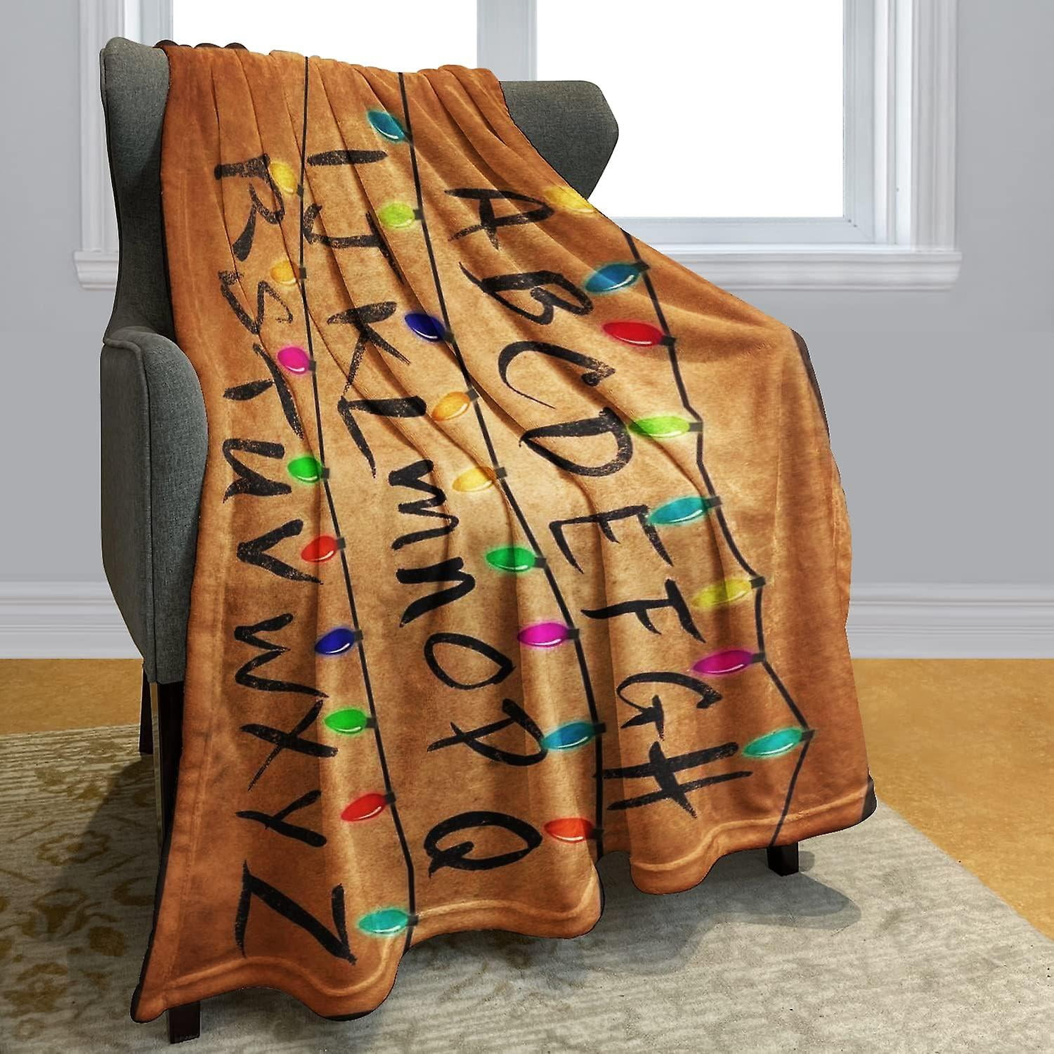40x50 Blanket Comfort Warmth Soft Plush Throw for Couch Christmas