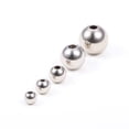 thumbnail image 1 of Cuentas de agujeros brillantes de acero inoxidable, accesorios de joyería para bricolaje, collar de cuentas, pulsera, pendientes, cuentas espaciadoras, cuentas sueltas, accesorios de, 1 of 6
