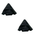 thumbnail image 2 of Transemion Car Shift Lever Collar PU Leather Interior Shifter Cover Automobile Manual Knob Stick Protector Modification Riding Black Line 2Set, 2 of 6