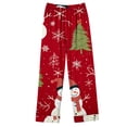 thumbnail image 3 of Xihbxyly Christmas Pajamas for Women, Women's Christmas Printed Pajama Set for Daily Home Wear Two-Piece Pajama Set with Pocket, 3 of 4