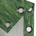 thumbnail image 5 of Ambesonne Green Grommet Curtain, Retro Spring Abstract, 50" x 63", Pale Green and Fern Green, 5 of 6