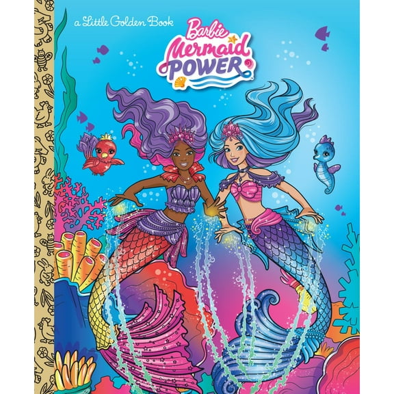Barbie Mermaid Power Little Golden Book (Barbie) (Hardcover)