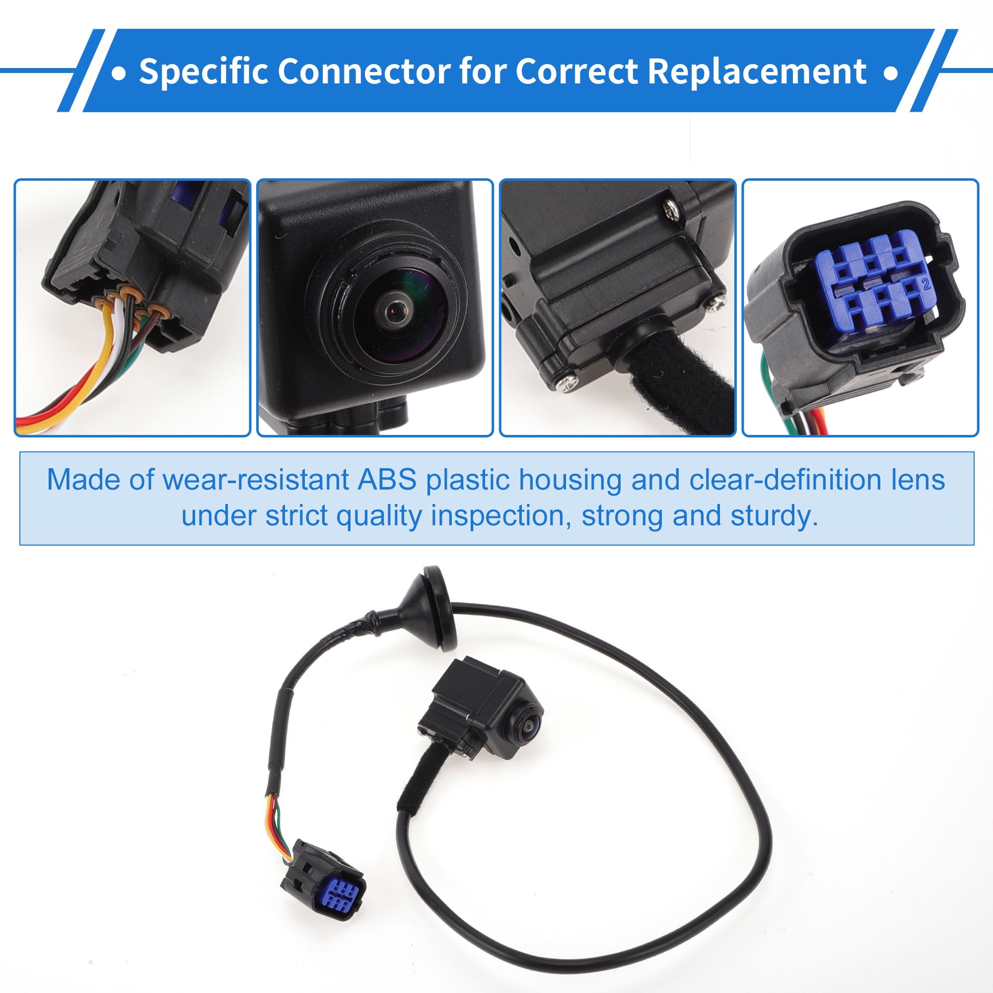 Unique Bargains Rear View Camera for Kia Soul 2014 2015 2016 License Plate Park Assist
