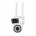 thumbnail image 1 of Cámara de Seguridad Exterior WiFi 2.4GHz 360° PTZ 4MP HD Visión Nocturna a Color y Audio Bidireccional, 1 of 11