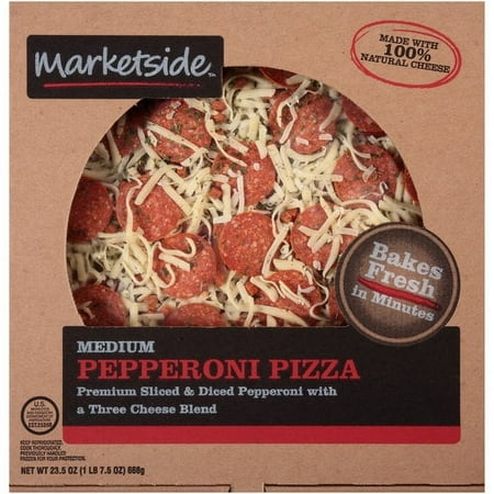 Marketside Pepperoni Pizza, Medium, 23.5oz (Fresh)