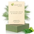 thumbnail image 2 of Neem and Dead Sea Mud Soap - Natural and Organic Soap -  4.5 oz Each Bar- 3 Pack, 2 of 8