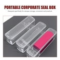 thumbnail image 6 of NICEMAL 5pcs Daily Use Stamper Storage Boxes Official Stamper Storage Holders Company Seal Holder, 6 of 10