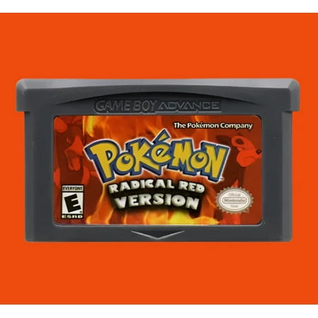 Pokemon Radical Red Version for Gameboy Advance