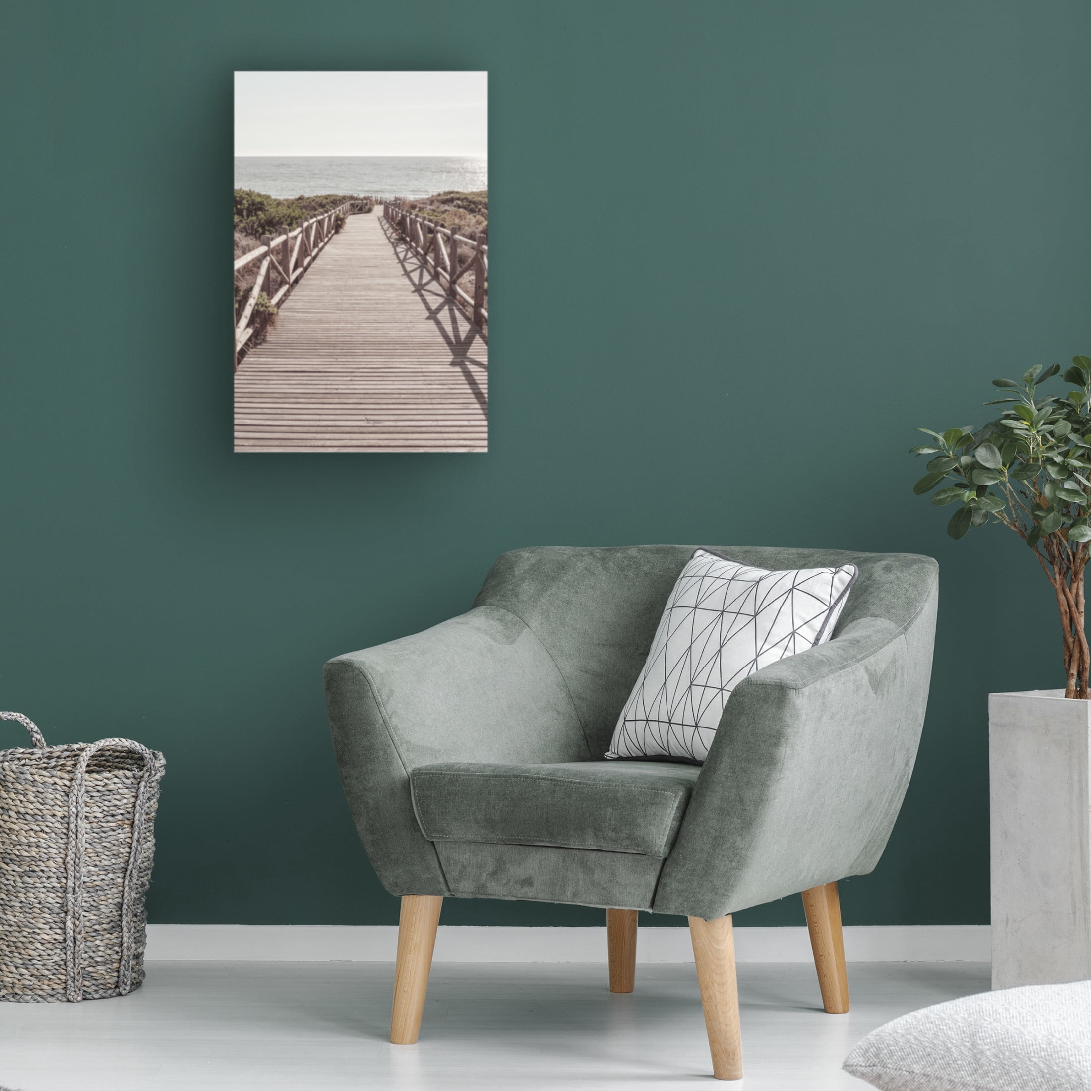 Pictufy Studio III 'Beach 3' Canvas Art - 30 x 47 Inches
