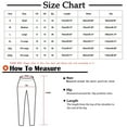 thumbnail image 3 of SDNall capri pants for women Solid Elastic Waist Pocket Cropped Pants Casual Stretchy Stylish for Spring Summer Women's Clothing, 3 of 9