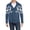Blue, variant on Men's Casual Christmas Sweaters Cardigans Autumn and Winter Outdoor Style Themed Long Sleeve V Neck Santa Deer Printed Coat Relaxed Fit Blouses,Red,3XL