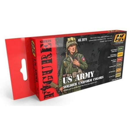 Wwii Uniform Set - US Army Solider Uniform WWII Colors Set New