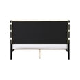 thumbnail image 5 of Meridian Furniture Abigail Cream Vegan Leather King Bed, 5 of 7