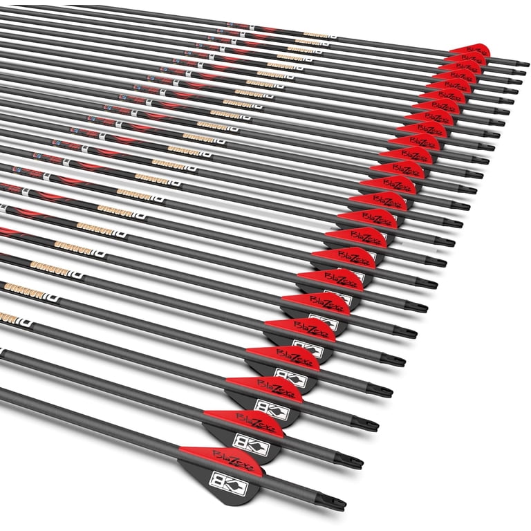 Sanlida Archery 100 Packs Arrow Nock ID 6.2mm/.244