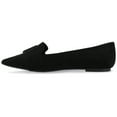 thumbnail image 3 of Journee Womens Audrey Slip On Pointed Toe Loafer Dress Flats, 3 of 10